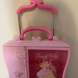 Disney Princess Ballet Travel Case for 11 1/2" Doll-Belle Aurora Cinderella!